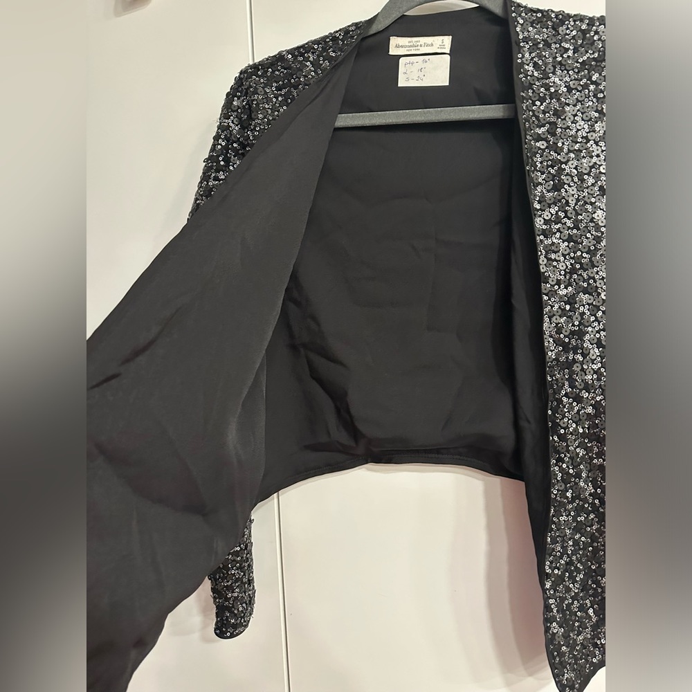 ABERCROMBIE & FITCH SEQUIN BLAZER - Picture 7 of 7